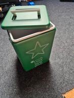 Groene Koelbox met Deksel heineken, Ophalen of Verzenden, Gebruikt, Koelbox, Koelelement