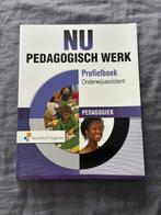 NU Pedagogisch werk Pedagogiek, Boeken, Ophalen of Verzenden, Nieuw, Overige niveaus