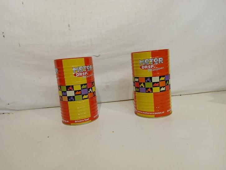 Motor Drop Blik, Verzamelen, Blikken, Zo goed als nieuw, Overige, Overige merken, Ophalen of Verzenden