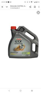 8 liter Motorolie Castrol GTX ultraclean 10w/40, Ophalen of Verzenden