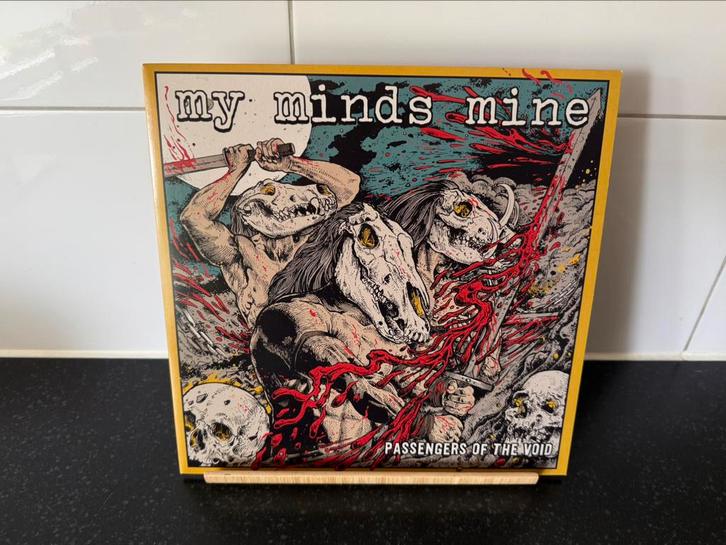 My Minds Mine Passengers of the Void black and yellow, Cd's en Dvd's, Vinyl | Hardrock en Metal, Nieuw in verpakking, Ophalen of Verzenden