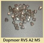 Nieuwe M4 en M5 RVS A2 dopmoeren. € 0,05, Watersport en Boten, Ophalen of Verzenden, Nieuw, Overige typen