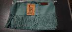 Alpaca Sjaal Petrol, 180x70cm, Kleding | Dames, Maat 46/48 (XL) of groter, Nieuw, Ophalen of Verzenden, Sjaal