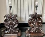 2 x Prachtige • HOFFZ • Landelijke • brocante • Lampen, Huis en Inrichting, Lampen | Tafellampen, Ophalen of Verzenden, Zo goed als nieuw