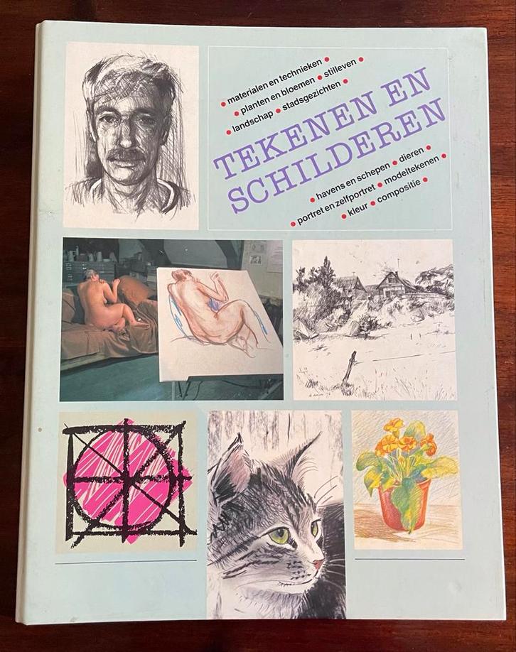 Teleac Tekenen en Schilderen Cursus - Leerzaam!, Boeken, Kunst en Cultuur | Fotografie en Design, Zo goed als nieuw, Overige onderwerpen