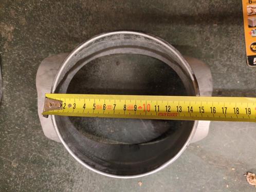 1m spirobuis 150mm buis en diverse toebehoren, Doe-het-zelf en Verbouw, Buizen en Afvoer, Zo goed als nieuw, Bochten, Minder dan 2 meter