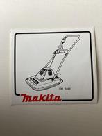 Sticker Makita UM 3000 grasmaaier, Verzamelen, Merk, Zo goed als nieuw, Verzenden