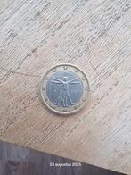 Zeldzame italië 1 Euro 2007 - Da Vinci Vitruviaanse Man, Ophalen of Verzenden, Italië, 1 euro, Losse munt