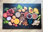 Canvas schilderij - Eten - Keuken 120 x 80 cm, Antiek en Kunst, Kunst | Schilderijen | Modern, Ophalen
