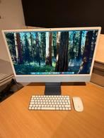 Imac m1 24inc. Blauw, Ophalen, 256 GB, IMac, Zo goed als nieuw