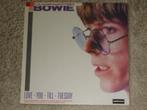 LP David Bowie 4 stuks + 1 dubbel LP, Cd's en Dvd's, Vinyl | Pop, 1960 tot 1980, Gebruikt, Ophalen of Verzenden