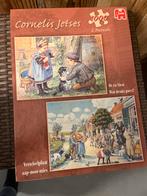 2 Jumbo Puzzels Cornelis Jetses - 1000 Stukjes, Ophalen of Verzenden, Meer dan 50 stukjes, Zo goed als nieuw, 6 jaar of ouder