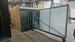 Schuifrek Glas / Glasrek, Doe-het-zelf en Verbouw, Glas en Ramen, Ophalen, Gebruikt, Overige typen, 160 cm of meer
