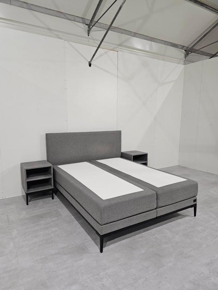 Boxspring Swiss Sense Lifestyle 160x200 met nachtkastjes, Huis en Inrichting, Slaapkamer | Boxsprings, Zo goed als nieuw, 160 cm