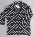 NW prachtig warm D vest met wol/katoen, Ophalen of Verzenden, Nieuw, Zwart
