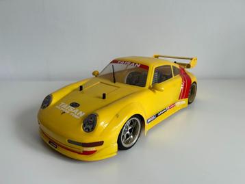 Tamiya TGS Porsche 911 GT Taisan 1/10 nitro rc auto beschikbaar voor biedingen
