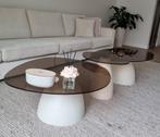 3-delige salontafel, Huis en Inrichting, Tafels | Salontafels, Ophalen, 100 tot 150 cm, Rond, 50 tot 100 cm