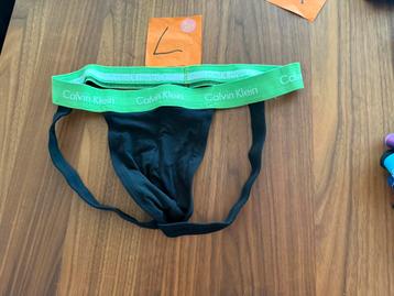 Calvin klein , CK , jock jockstrap, met groene elastiek, L beschikbaar voor biedingen