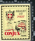 Sticker: Conjux - Chalet du Port, Overige typen, Ophalen of Verzenden, Zo goed als nieuw