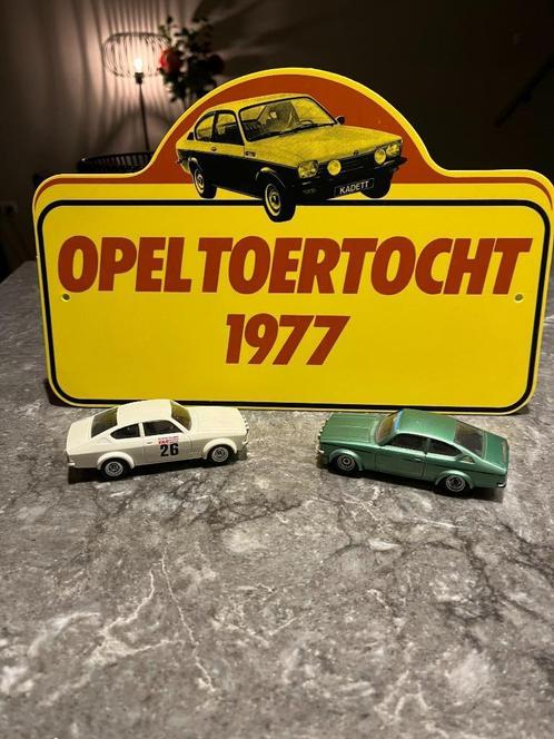 Opel Kadett C GT/E rallye plaat 1977, Verzamelen, Automerken, Motoren en Formule 1, Nieuw, Auto's, Ophalen of Verzenden