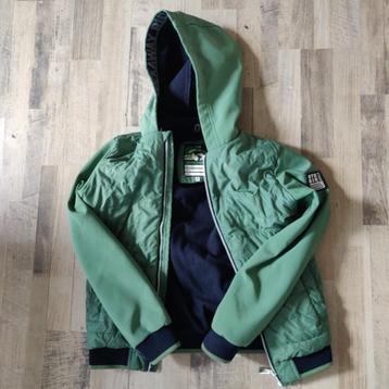 WE Fashion softshell jas lichtgroen 158-164 beschikbaar voor biedingen