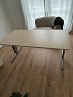 Degelijk in hoogte verstelbaar bureau, Huis en Inrichting, Bureaus, Ophalen, In hoogte verstelbaar, Zo goed als nieuw, Bureau