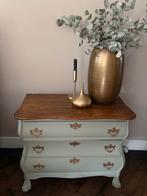 Uniek vintage buikkastje - gerestyled, Huis en Inrichting, Ophalen, 50 tot 100 cm, Zo goed als nieuw, 3 of 4 laden