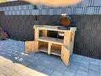 Bbq tafel van steigerhout met korting, Verzenden, Nieuw, Houtskool, Vrijstaand