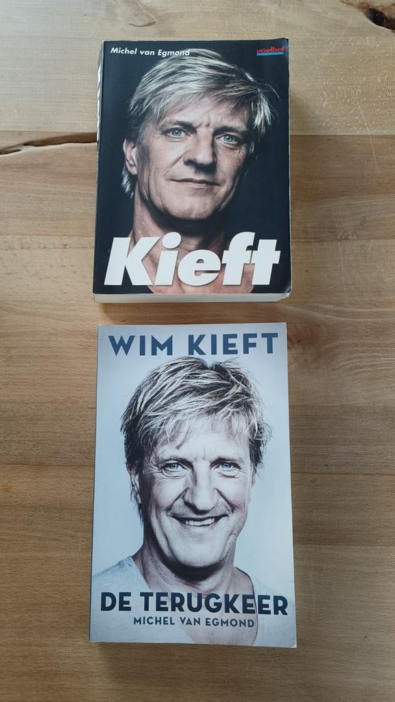 Boeken Kieft en De terugkeer, Gelezen, Michel van Egmond, Ophalen of Verzenden, Sport