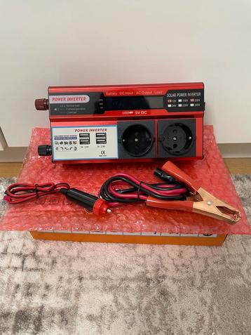 4000W omvormer 12V naar 220V met 4 USB-ports en LED-display beschikbaar voor biedingen