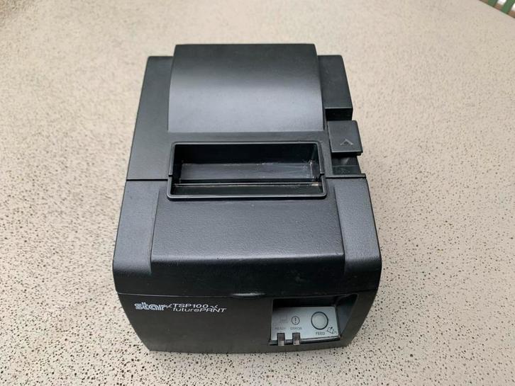 Star TSP100 (TSP143LAN) bonprinter, Computers en Software, Printers, Gebruikt, Printer, Thermo-printer, Zwart-en-wit printen, Ophalen of Verzenden
