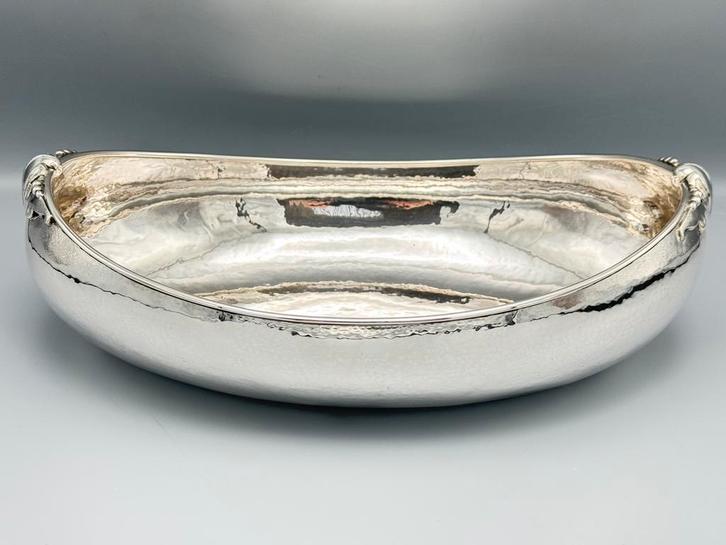 Art Deco zilveren broodmand, Roloef Citroen, ca. 1930, Antiek en Kunst, Antiek | Goud en Zilver, Zilver, Ophalen of Verzenden