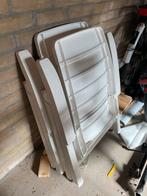 2x Opklapbare Tuinstoel - Plastic, Tuin en Terras, Ligbedden, Ophalen, Gebruikt, Plastic, Inklapbaar