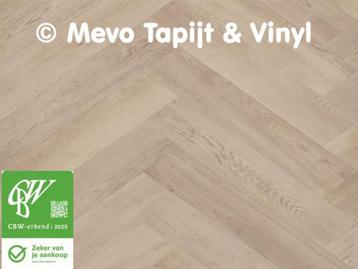 Novilon Viva Visgraat Lengte 1.85 mtr,, breedte 2 meter beschikbaar voor biedingen