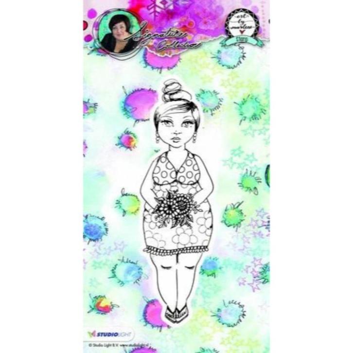 OPRUIMING! Cling Stamp Chubby Chicks Art By Marlene nr.02, Hobby en Vrije tijd, Stempelen, Nieuw, Overige typen, Verzenden