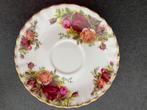 Royal Albert Old Country Roses dames schotel, Verzamelen, Ophalen of Verzenden, Zo goed als nieuw, Porselein, Kop en/of schotel