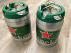 Heineken 2 hanglampen gemaakt van bierfusten, Verzamelen, Biermerken, Ophalen of Verzenden, Gebruikt, Heineken