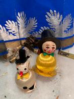 #kerst watten kerstornamenten clown sneeuwpop, T, Ophalen of Verzenden, Zo goed als nieuw, N