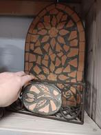 Metalen stenen tuinrekje mozaïek, Gebruikt, Ophalen of Verzenden, A, A