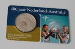 Australië vijfje - 400 jaar Nederland Australië (10x), Zilver, Ophalen of Verzenden, Losse munt, 5 gulden