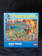 2x puzzel - That's life - van 1000 stukjes Goliath, Ophalen of Verzenden, 500 t/m 1500 stukjes, Zo goed als nieuw
