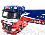 TRP DAF XF SUPER SPACE CAB. 4x2 + BOX TRAILER - WSI MODELS, Hobby en Vrije tijd, Nieuw, Wsi, Ophalen of Verzenden, Bus of Vrachtwagen