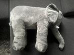 Grijze Olifant Kussen XL - 60cm Knuffel, Verzenden, Nieuw, Olifant