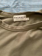 Set Nathalie Vleeschouwer, shirt en broek, olijfgroen/ kaki, Nathalie Vleeschouwer, Maat 42/44 (L), Ophalen of Verzenden, Zo goed als nieuw