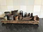Verzameling gewichten/maatbekers, Antiek en Kunst, Curiosa en Brocante, Ophalen of Verzenden