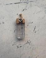 Mooie heldere kristal hanger goudkl, Zo goed als nieuw, 17 tot 18, Dame, Zilver