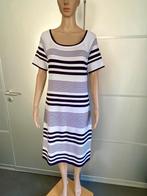J281 Claudia Strater maat 38=M fijn-gebreide jurk jurkje wit, Kleding | Dames, Jurken, Maat 38/40 (M), Wit, Ophalen of Verzenden