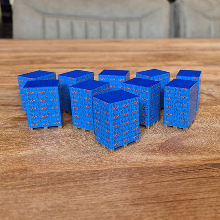 Pallet met Kratten Tomaten – Set van 10 – 1-50, Hobby en Vrije tijd, Modelauto's | 1:50, Nieuw, Bus of Vrachtwagen, Overige merken