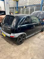 Opel Corsa 1.8 16V 3D 2002 Zwart, Ophalen, Gebruikt, Opel