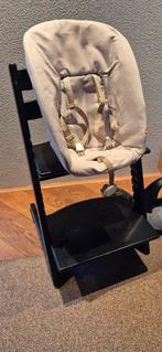 Triptrapstoel met babykuip, Ukje hoes en tafeltray, Kinderen en Baby's, Kinderstoelen, Ophalen of Verzenden, Gebruikt, Meegroeistoel